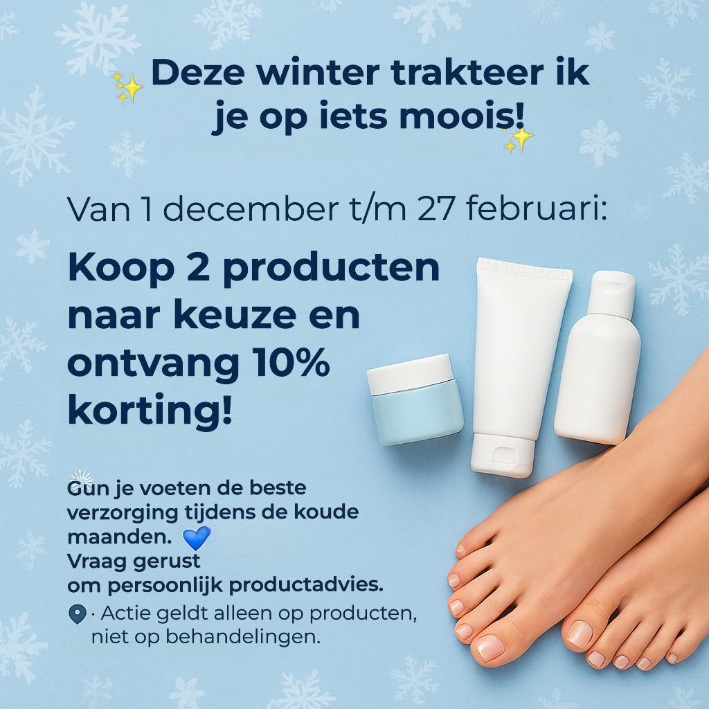 Winteractie 10% korting op producten
